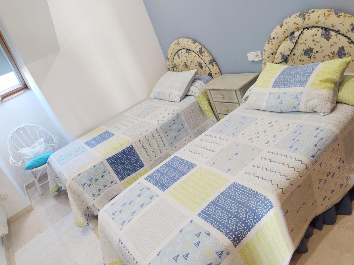 Apartamento Precioso ático con vistas a pie de playa Sanxenxo Exterior foto
